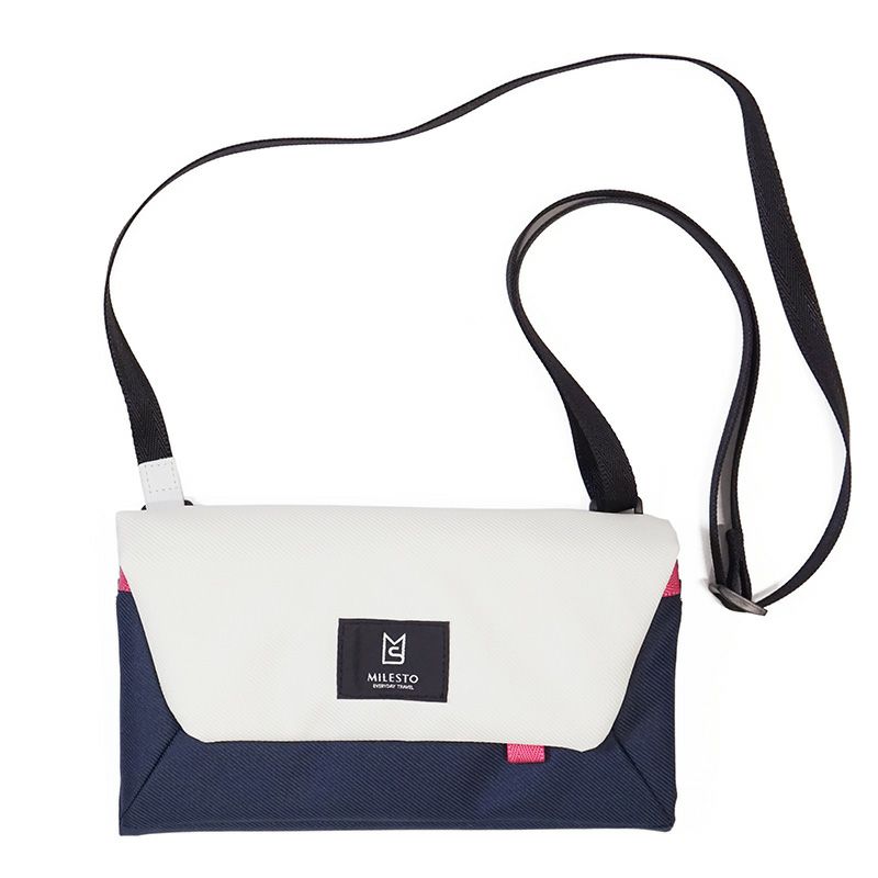 ノーティアム ミレスト トラベルオーガナイザー 別注 Hutte レディース メンズ Fdi03hutteognt Naughtiam Milesto ショルダーバッグ ユニセックス サックスバー ネット公式通販サイト