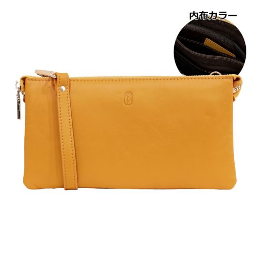 スマートピープル ショルダーバッグ ソフトレザー メンズ レディース