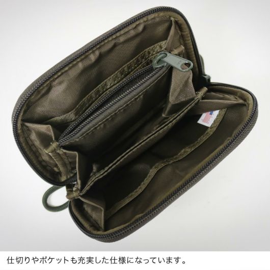 ブリーフィング 財布 USA BRM181601 BRIEFING SHORT WALLET ショートウォレット バリスティックナイロン メンズ |  コインケース | サックスバー SAC'S BAR公式サイト