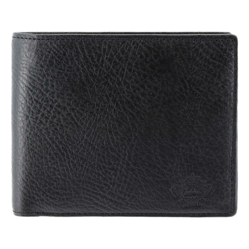 オロビアンコ 二つ折り財布 ALL BLACK SERIES 本革 レザー メンズ ORS