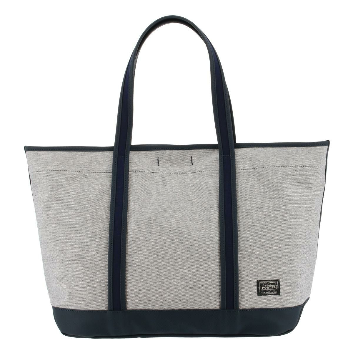 ポーター トートバッグ 肩掛け ガール ボーイフレンドトート レディース メンズ739 日本製 吉田カバン Porter Girl Boyfriend Tote 防水 B4 大きめ L コットン キャンバス トートバッグ サックスバー Sac S Bar公式サイト