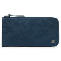 PORTER×BLUE BLUE インディゴ ロングウォレット 長財布 新品 PORTER×BLUE BLUE(ポーター×ブルーブルー) インディゴナイロンコンビ