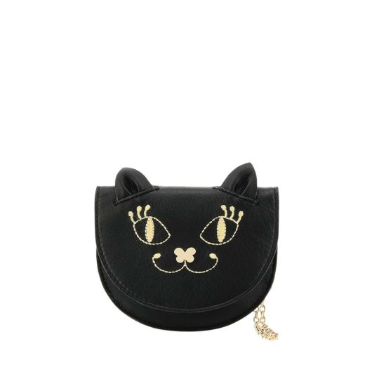 アナスイ マルチケース マイティティ レディース Anna Sui 猫 キャット 牛革 本革 レザー サックスバー ネット公式通販サイト