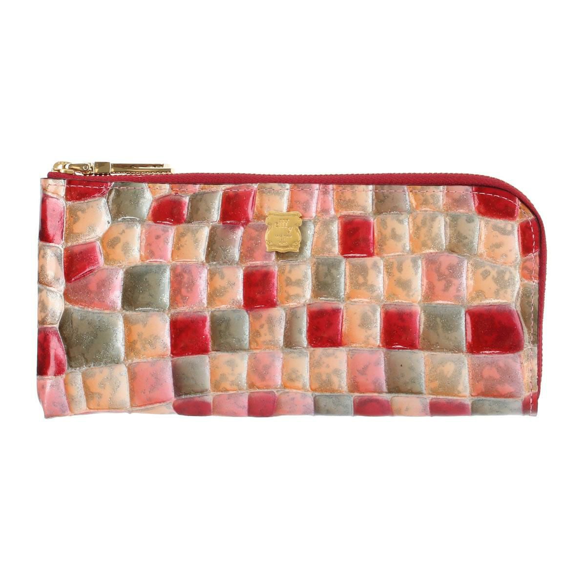 グレー×ワイン